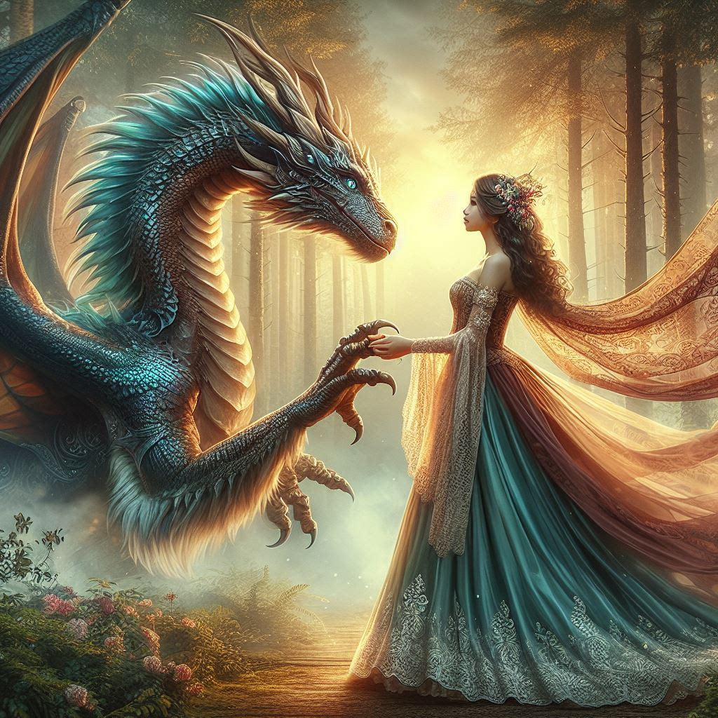 I Became the Fiancé of a Dragon in Romance Fantasy