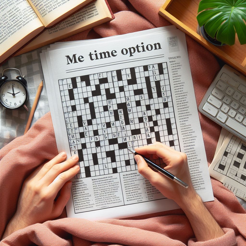 Me Time Option Crossword Clue