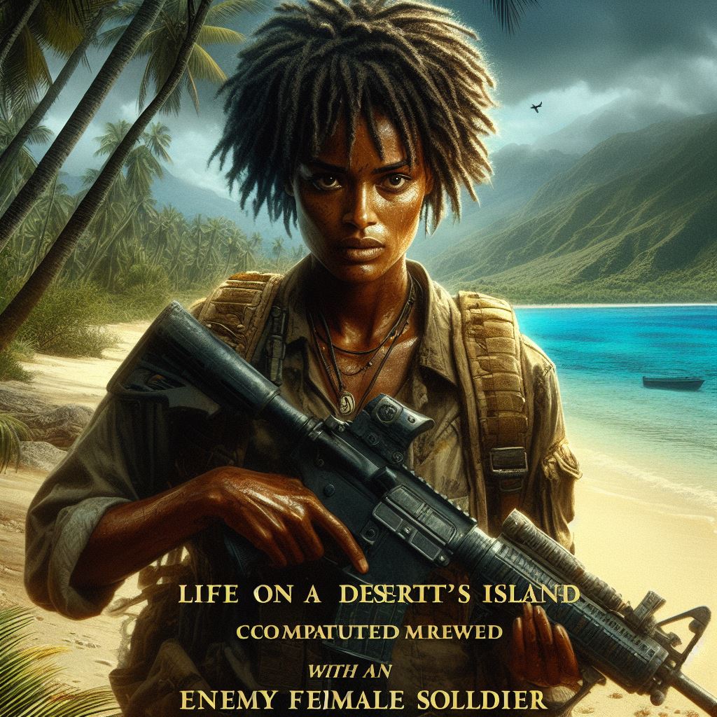 life on a deserted island with an enemy female soldier